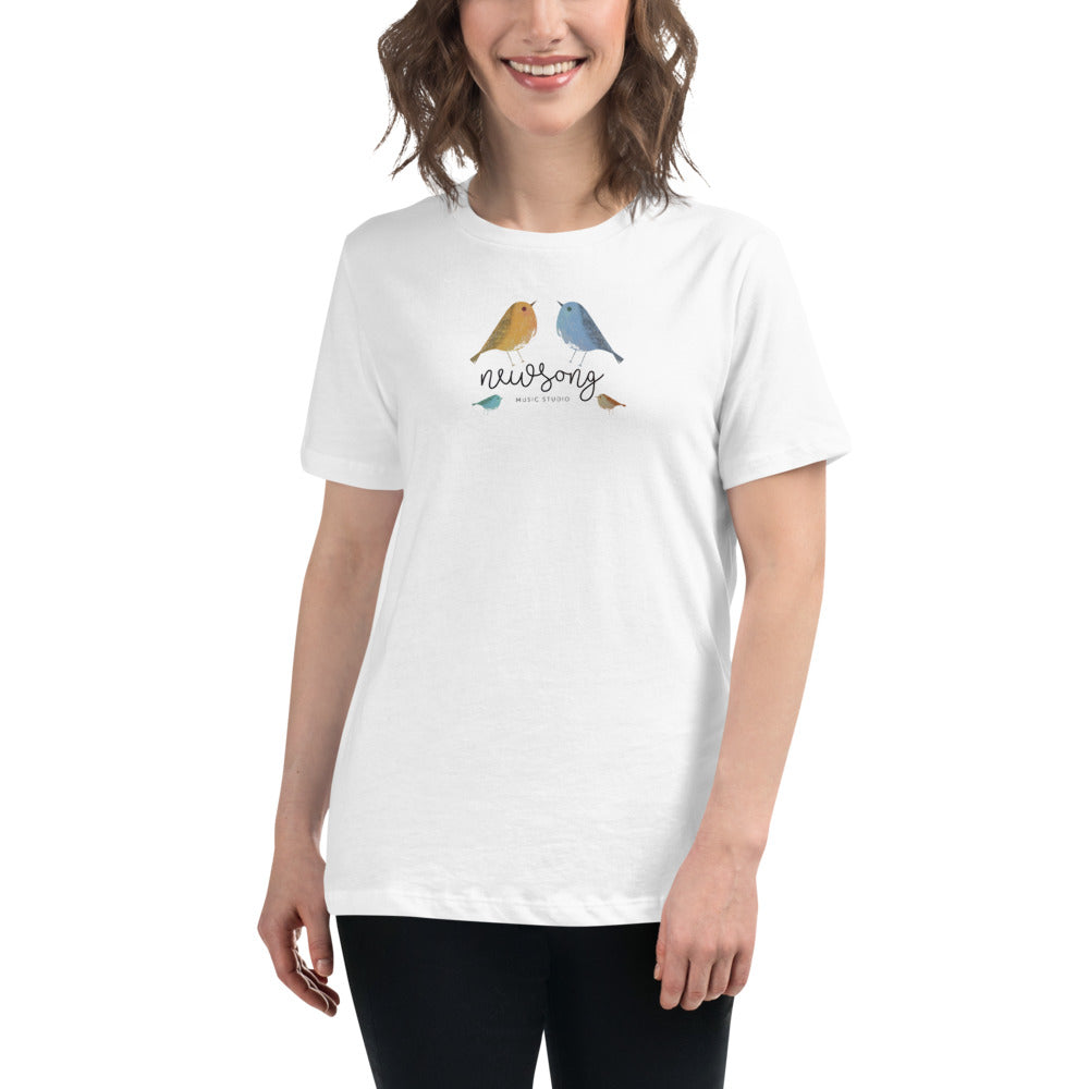 Women's Concepts Sport White Miami Marlins Gable Knit T-Shirt Size: Large