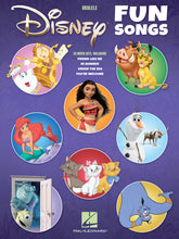 Load image into Gallery viewer, Hal Leonard Disney Fun Songs for Ukulele Book HL00291547 | Ukulele Softcover Songbook