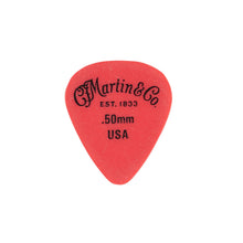 Load image into Gallery viewer, Martin Delrin Guitar Pick Pack 18A0152 - .50MM - 12 Pack