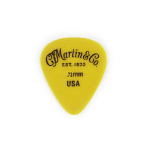 Load image into Gallery viewer, Martin Delrin Guitar Pick Pack 18A0154 YELLOW - .73MM - 12 Pack