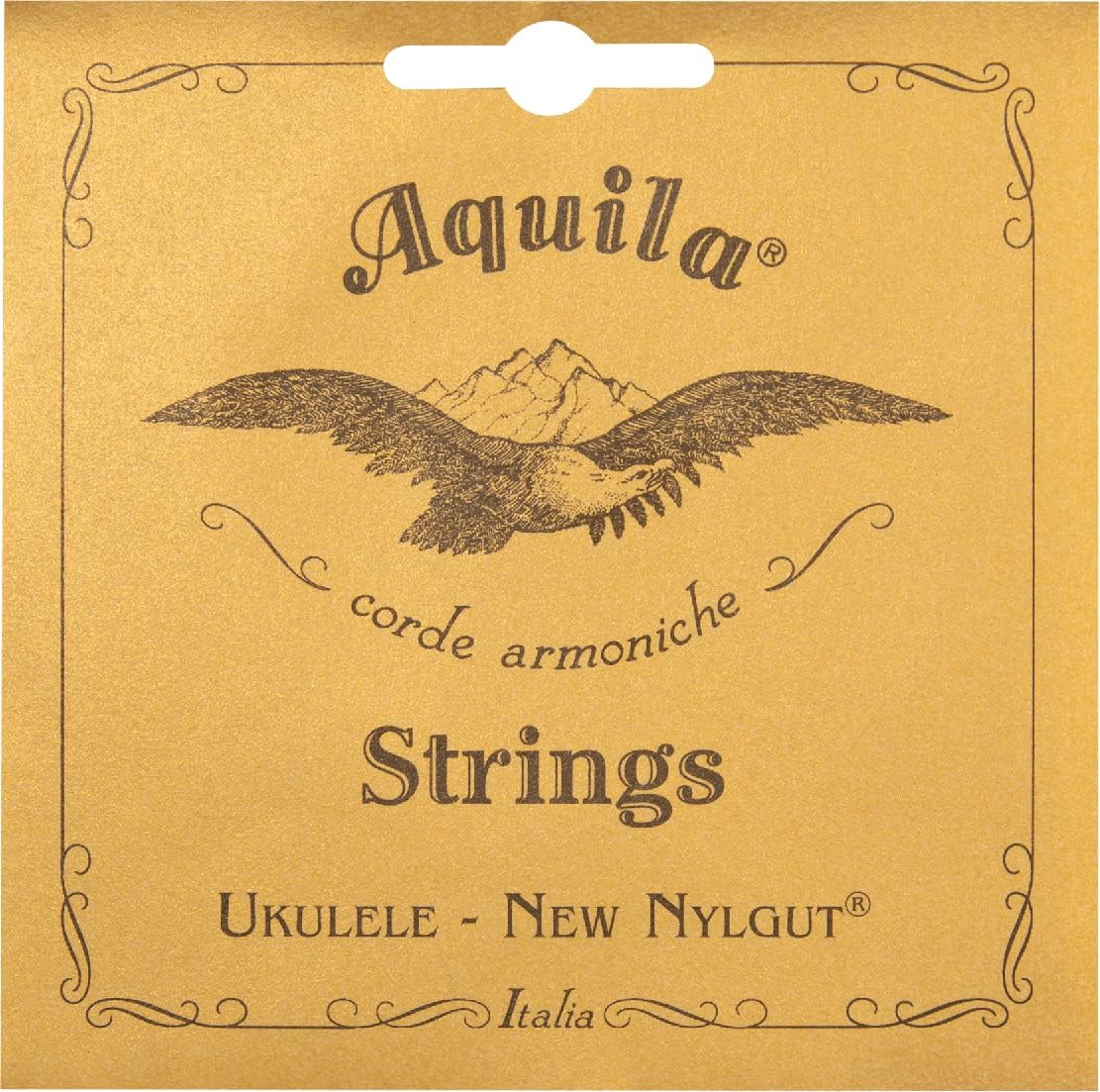 Aquila USA 21U Nylgut Baritone Ukulele Strings - Low D with Wound D & G