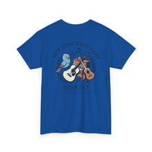 Load image into Gallery viewer, Music Camp T-Shirt — Guitar &amp; Bird Camp Tee ("Music Camp" design)
