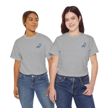 Load image into Gallery viewer, New Song Studio Camp Adult Sizes T-Shirt — Guitar &amp; Bird Camp Tee Shirt ("Music Camp" design)