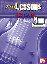 Load image into Gallery viewer, First Lessons Bass (Book + Online Audio/Video) by Jay Farmer 99933M | Mel Bay