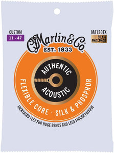 Martin Authentic Acoustic Flexible Core Phosphor Bronze Guitar Strings