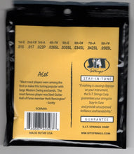 Load image into Gallery viewer, S.I.T. Lap Steel Guitar Strings | A6th 8 String (15-56) SC8A6TH | Nickel Semi-Flat wound Non-Pedal Guitar Strings