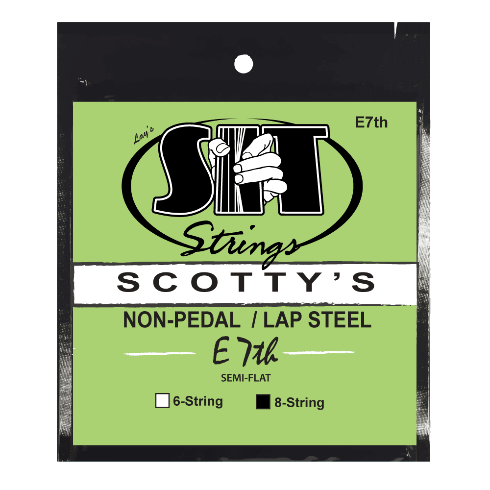 邦楽 Six Steel Strings Save You. S.I.T. Lap Steel Guitar Strings | E7th 8 String (15-56) SC8E7TH