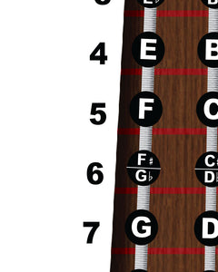 Viola Fingerboard Poster – Nashville Numbers & Circle of 5ths Charts