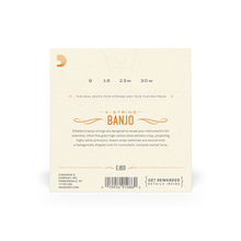 Load image into Gallery viewer, D'Addario Tenor Banjo Strings | EJ63 4 String Medium Loop End Nickel (9-30)