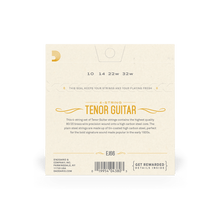 Load image into Gallery viewer, D'Addario Tenor Guitar Strings | EJ66 4 String Ball End 80/20 Bronze (10-32)